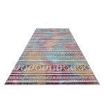 275cm x 200cm Multi-colour Boho Tribal Pattern Non-Slip Area Rug - Image 2