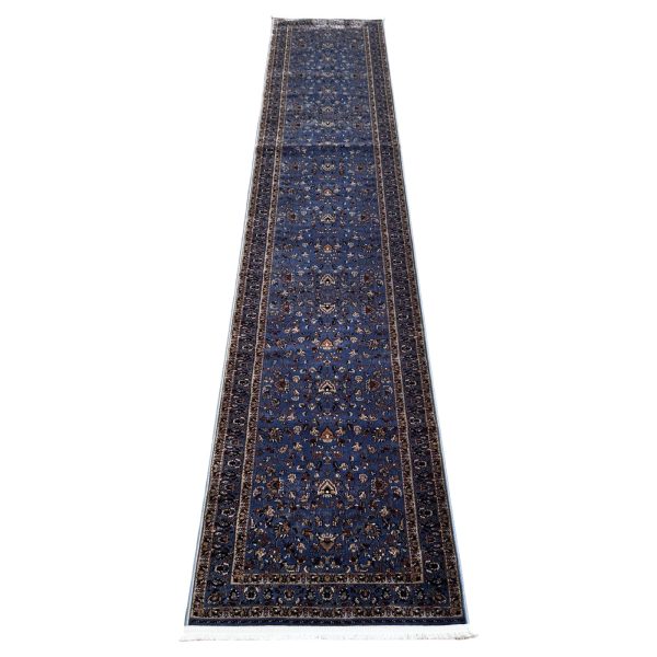 500 x 80cm Blue All over Design Runner Rug