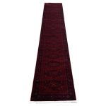 500 x 80 cm Red & Navy Oriental Style Runner Rug