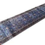 500 x 80cm Blue All over Design Runner Rug