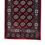 500 x 80 cm Maroon Bukhara Style Runner Rug - Image 6
