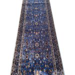 500 x 80cm Blue All over Design Runner Rug