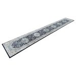 500 x 80 cm Traditional Persian Floral Starburst Runner Rug - Image 2