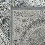500 x 80 cm Grey Persian Classic Style Runner Rug - Image 9