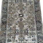 500 x 80 cm Beige Vintage All Over Floral Runner Rug - Image 5