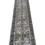 500 x 80 cm Beige Vintage All Over Floral Runner Rug - Image 3