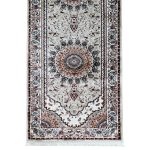 500 x 80 cm Traditional Multi-Medallion Hallway Beige Runner Rug - Image 6