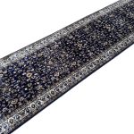 500 x 80cm Navy All over Design Runner Rug - Image 3