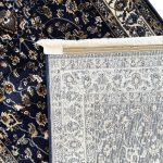 500 x 80cm Navy All over Design Runner Rug - Image 8