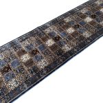 500 x 80cm Blue Bakhtiari Style Runner Rug - Image 4