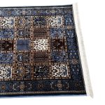 500 x 80cm Blue Bakhtiari Style Runner Rug - Image 7