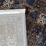 500 x 80cm Blue Bakhtiari Style Runner Rug - Image 9