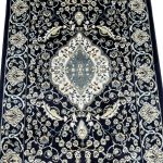 500 x 80cm Navy Persian Classic Style Runner Rug - Image 5