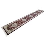 500 x 80cm Red Persian Isfahan Design Runner Rug - Image 2