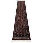 500 x 80 cm Red & Beige Bukhara Thik Pile Runner Rug