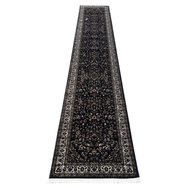 500 x 80cm Navy All over Design Runner Rug