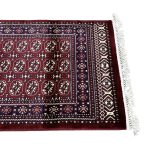 500 x 80 cm Red & Beige Bukhara Thik Pile Runner Rug - Image 7