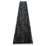 500 x 80 cm Modern Vintage Arch Medallion Hallway Runner Rug