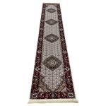 500 x 80 cm Cream Persian Tabriz Style Runner Rug