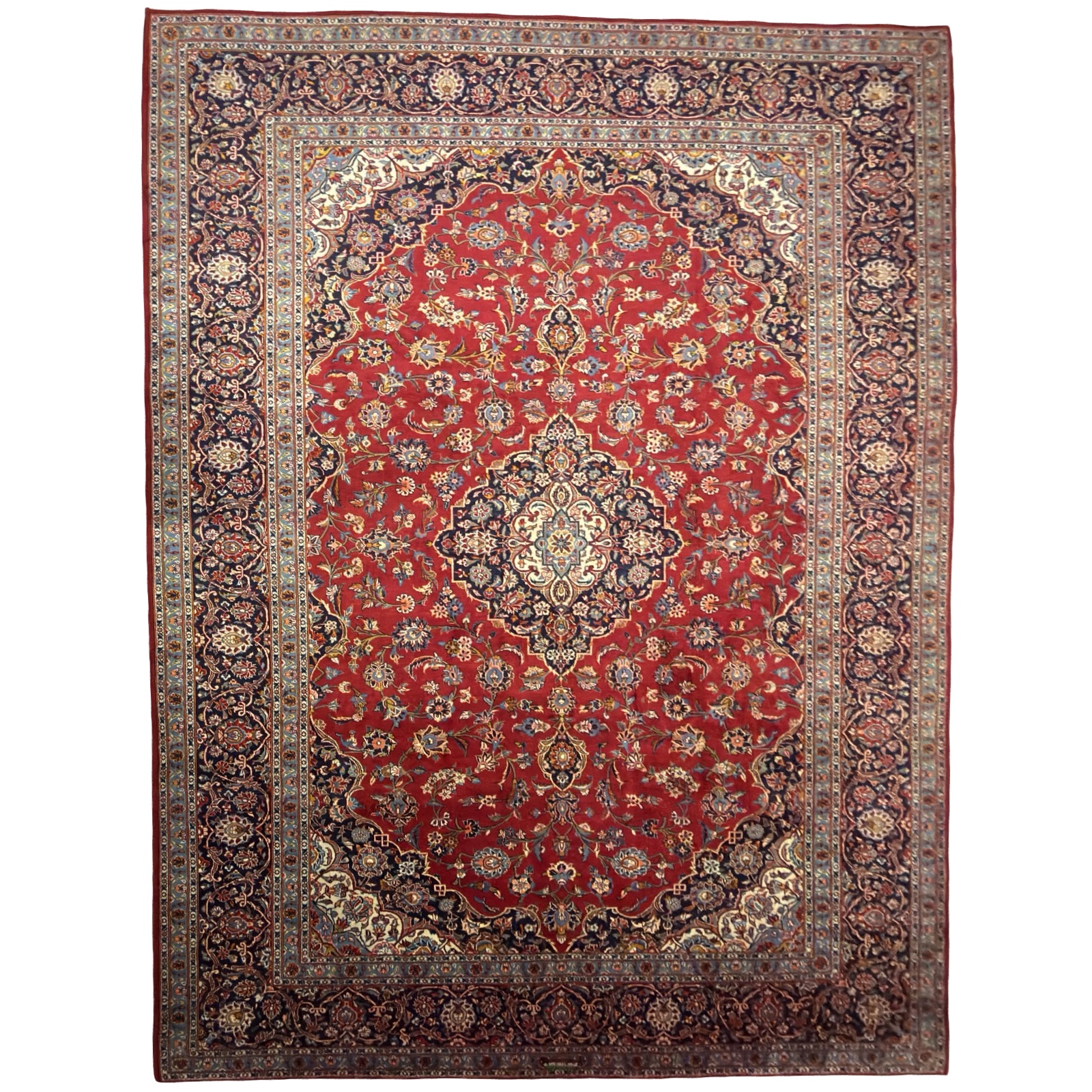 552299_30 403 x 294cm Masterpiece Hand Knotted Kashan – Kork Wool Rug