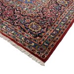 393 x 294 cm Hand Knotted Persian Kashan Red Wool Rug