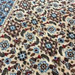 356 x 256 cm Hand-Knotted Vintage Persian Bidjar Wool Rug - Image 6