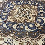 350 x 245cm Vintage Hand-Knotted Persian Nain 9La Rug – Wool Rug - Image 5