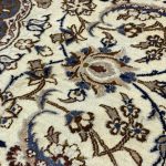 350 x 245cm Vintage Hand-Knotted Persian Nain 9La Rug – Wool Rug - Image 6