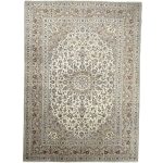 345 x 243cm Hand Knotted Persian Kashan Floral – Wool Rug