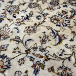 345 x 243cm Hand Knotted Persian Kashan Floral – Wool Rug - Image 6