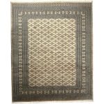 362 x 280 cm Pakistani Karachi Jaldar Hand-Knotted Wool Rug