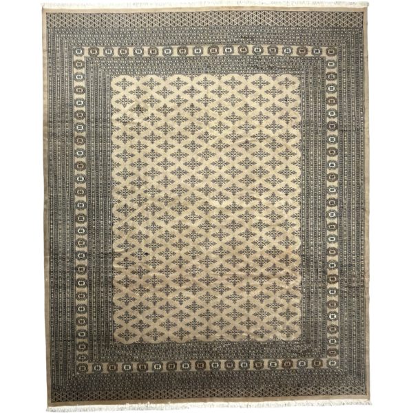 362 x 280 cm Pakistani Karachi Jaldar Hand-Knotted Wool Rug