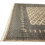 362 x 280 cm Pakistani Karachi Jaldar Hand-Knotted Wool Rug - Image 4