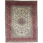 390 x 294 cm Hand-Knotted Persian Nain Wool & Silk Rug