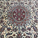 390 x 294 cm Hand-Knotted Persian Nain Wool & Silk Rug
