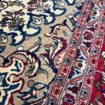 390 x 294 cm Hand-Knotted Persian Nain Wool & Silk Rug - Image 6