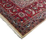 390 x 294 cm Hand-Knotted Persian Nain Wool & Silk Rug - Image 9