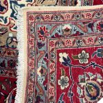 390 x 294 cm Hand-Knotted Persian Nain Wool & Silk Rug - Image 10