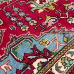 370 x 295 cm Hand-Knotted Geometric Persian Tabriz Wool Rug - Image 7