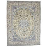 397 x 295 cm Hand-Knotted Exquisite Persian Nain 6La Wool & Silk Rug