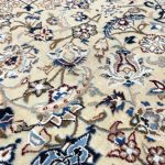 397 x 295 cm Hand-Knotted Exquisite Persian Nain 6La Wool & Silk Rug - Image 5