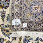 415 x 300 cm Hand-Knotted Vintage Persian Ardakan Kashan Green Wool Rug