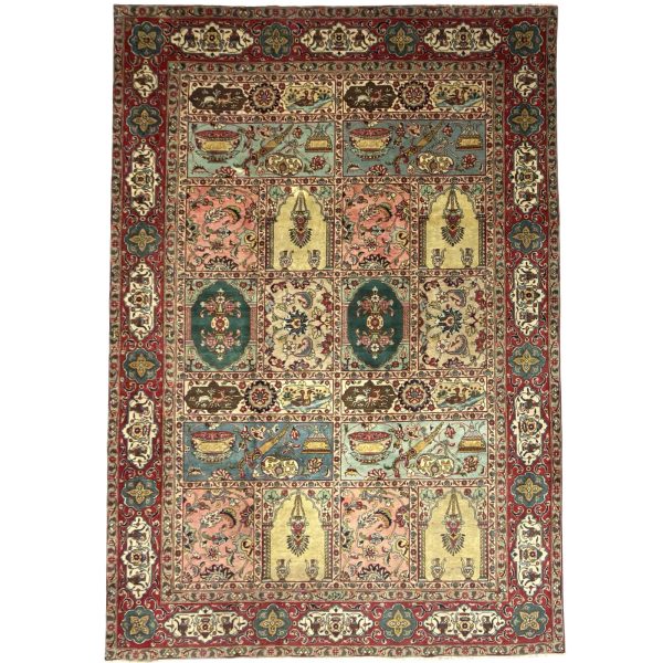343 x 227cm Hand Knotted Antique Bakhtiari – Persian Wool Rug