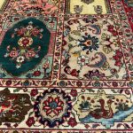 343 x 227cm Persian Hand Knotted Antique Bakhtiari Wool Rug