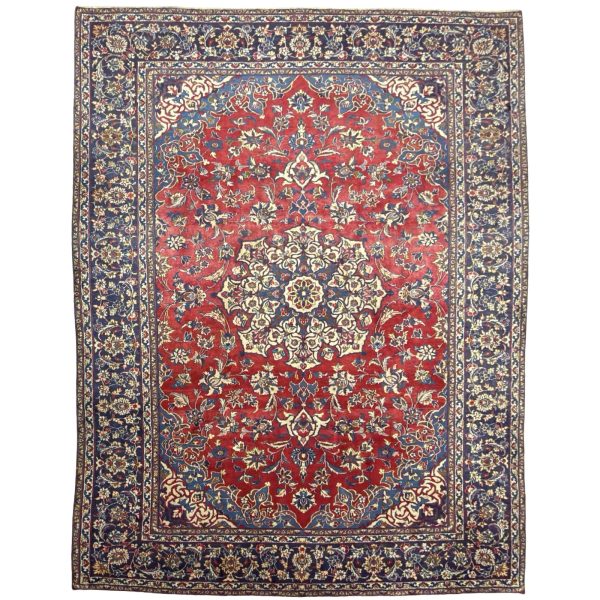 320 x 243cm Hand Knotted Persian Najafabad Rug – Wool Rug
