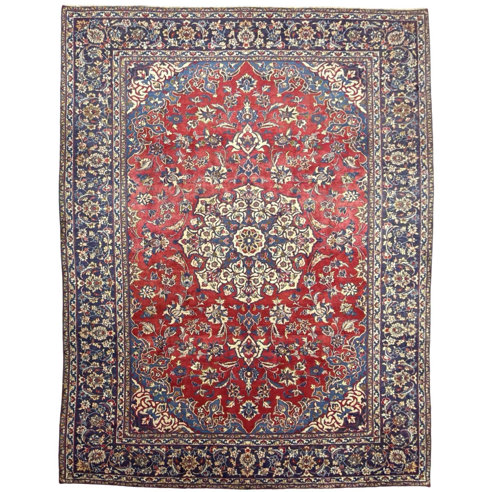 Aman1710_58 320 x 243cm Hand Knotted Persian Najafabad Rug – Wool Rug