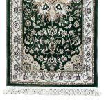 500 x 80cm Green Oriental Floral Medallion Runner Rug - Image 6
