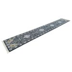 500 x 80 cm Grey Persian Multi-Medallion Hallway Runner Rug - Image 2