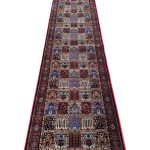 500 x 80cm Red Bakhtiari Style Runner Rug - Image 3