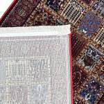 500 x 80cm Red Bakhtiari Style Runner Rug - Image 9